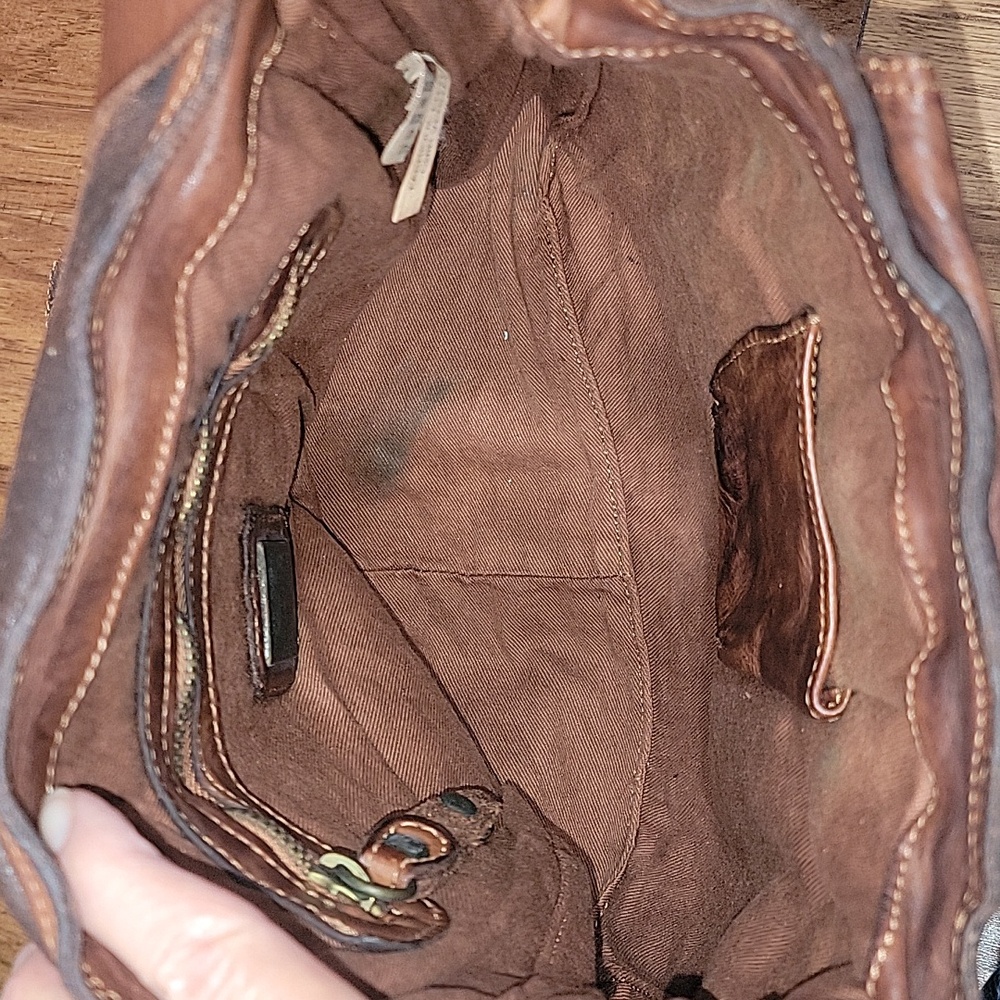 Campomaggi Italy Leather Crossbody Satchel - Picture 13 of 16